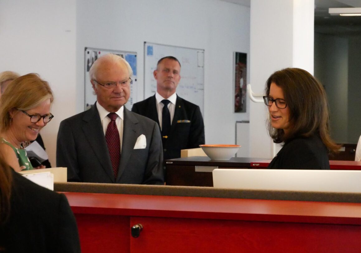 Royal Visit to SIDA in Stockholm