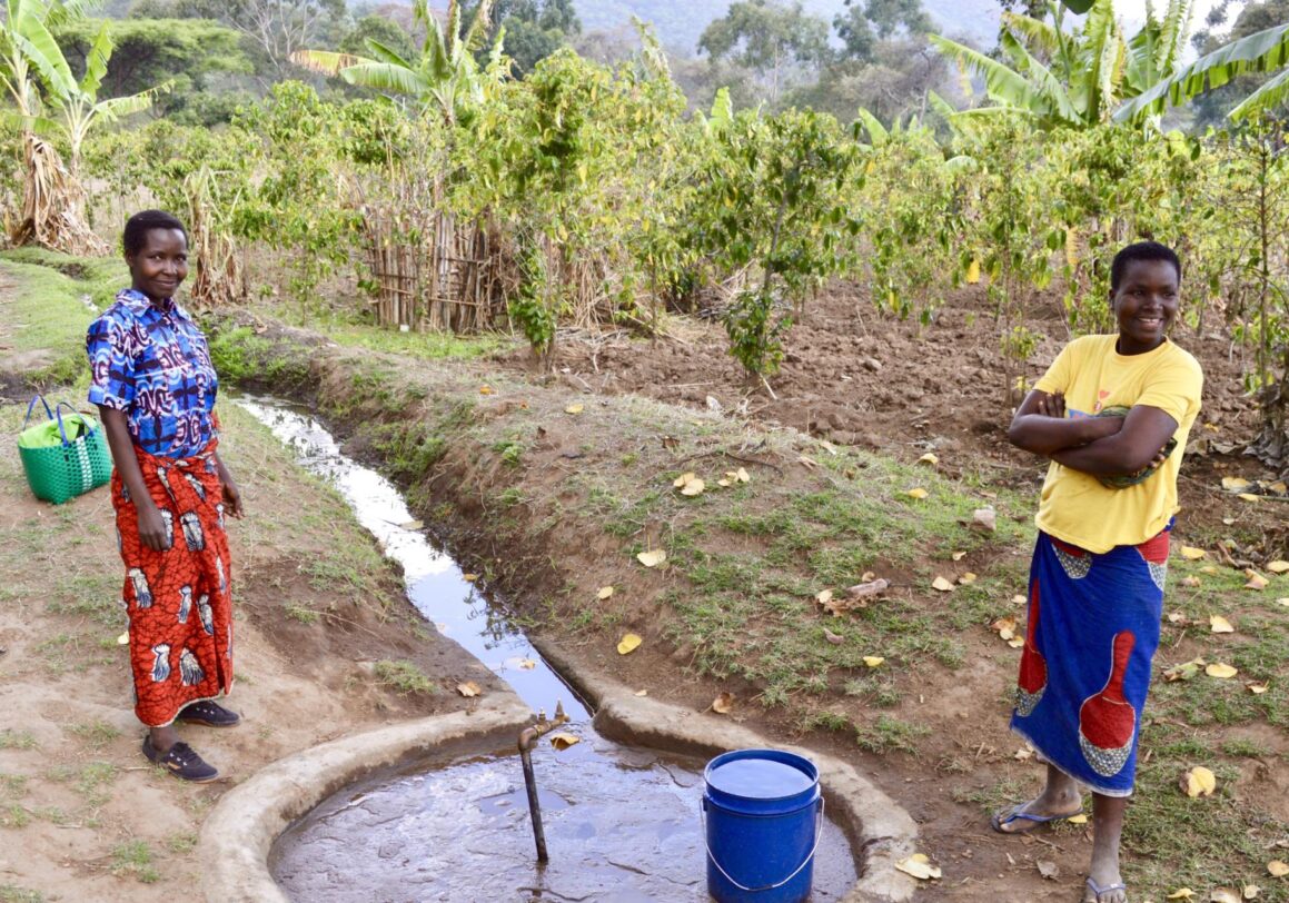 A community takes care of its own water supply