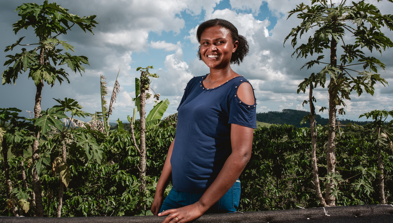 Woman Coffee Farmer Brazil