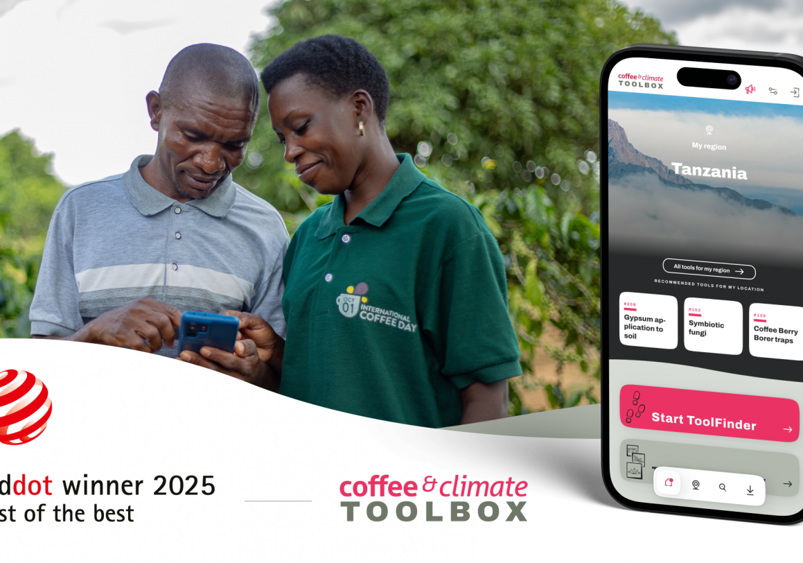 coffee&climate toolbox wins Red Dot “Best of the Best” Award 2025